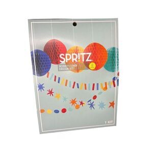 SPRITZ Honeycomb and Garland Party Celebration Decor Kit 8-Piece NEW